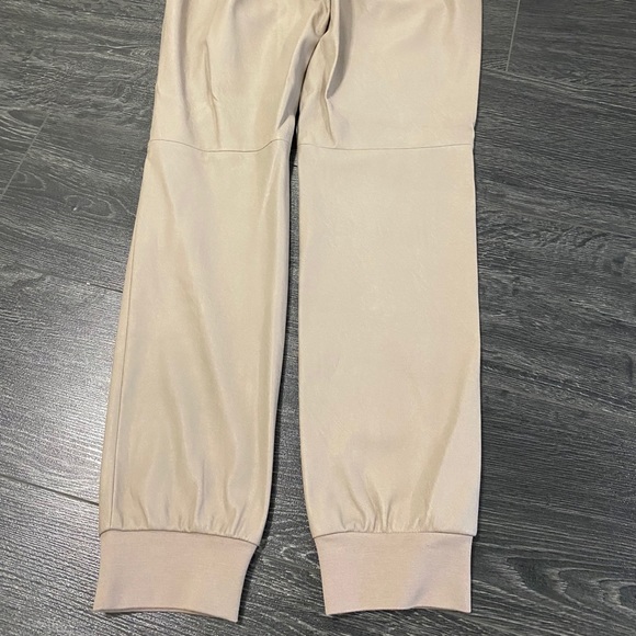 BCBG Sugi Leather Joggers Small - Picture 2 of 4